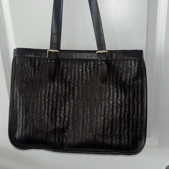 Longchamp Women’s Brown Leather Shoulder Bag - Picture 7 of 13